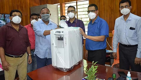 Oxygen Concentrator Handed over to Silchar Medical College & Hospital