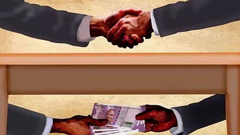 Executive Engineer, PWD Electrical Division, Tezpur caught red handed while taking bribe of Rs 40,000