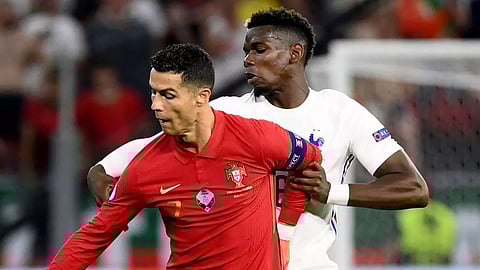 Portugal through after thrilling draw with France