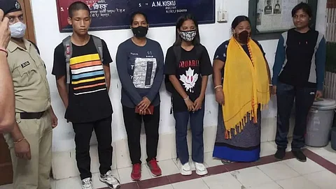 BSF and RPF foil teenager girl from elopement in Dholai district of Tripura