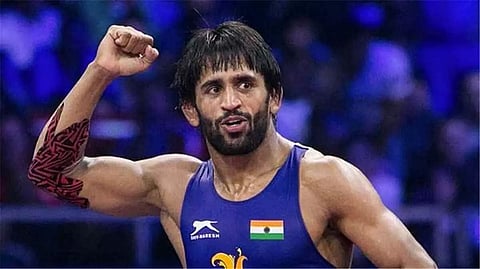 Freestyle wrestler Bajrang Punia out for a week due to knee injury