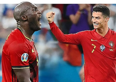 Chasing Lukaku inspired by Ronaldo