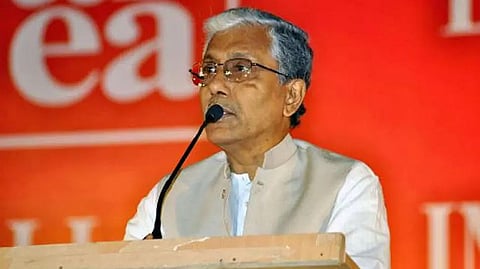 Total anarchy, misgovernance in BJP-ruled Tripura: Manik Sarkar