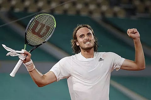 Stefanos Tsitsipas determined to banish grasscourt demons at Wimbledon