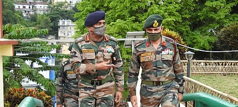 Eastern Army Commander Manoj Pande visits HQ 23 Sector AR