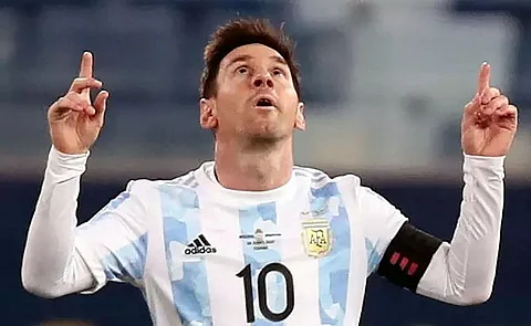 Lionel Messi double powers Argentina to victory