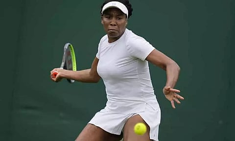 Injured Serena Williams makes tearful early exit