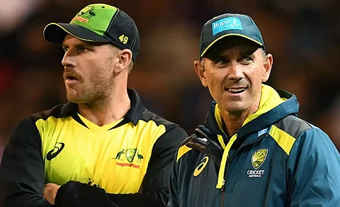 Coach Justin Langer finds ray of hope as Aaron Finch backs him