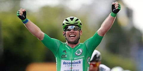 British cyclist Mark Cavendish clinches Stage 6 of Tour de France