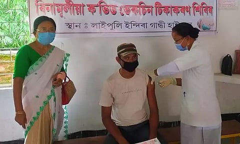 Anti-COVID vaccination camp held in Tinsukia
