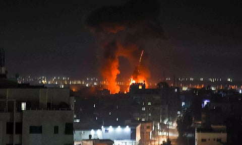 Israel strikes Gaza after incendiary balloons launched