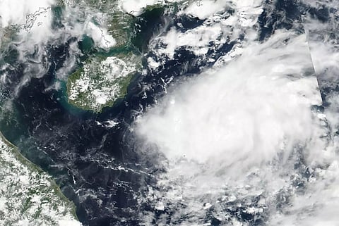 NASA spots newly formed Tropical Depression 08W in South China Sea
