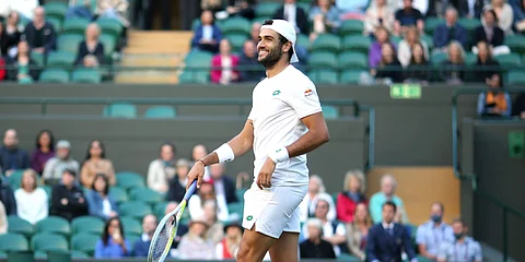 Matteo Berrettini beats close mate, runs into Roger Federer conqueror