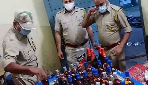 Illegal liquor seized by Excise Circles of Sonitpur district
