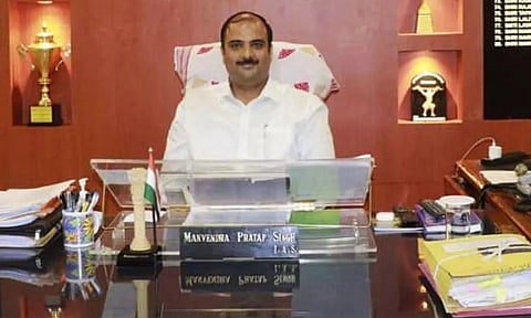 Golaghat Deputy Commissioner Manavendra Pratap Singh transferred