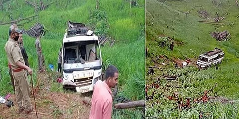 2 die as bus skids off road in Arunachal Pradesh