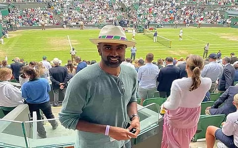 Indian cricketers enjoy Euro 2020, Wimbledon
