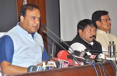 Won't allow files to shuttle from table to table: CM Himanta Biswa Sarma