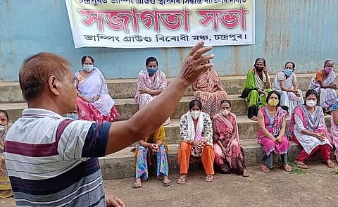 Protests against dumping ground continue in Guwahati