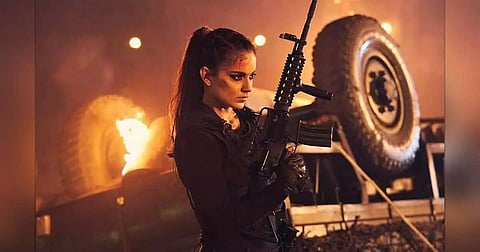 Kangana gives glimpse of her vicious 'Dhaakad' character