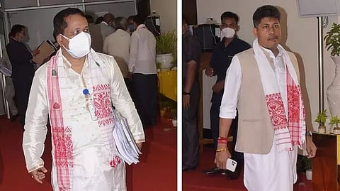 MLAs Don Traditional Attires to Attend Assam Budget Session