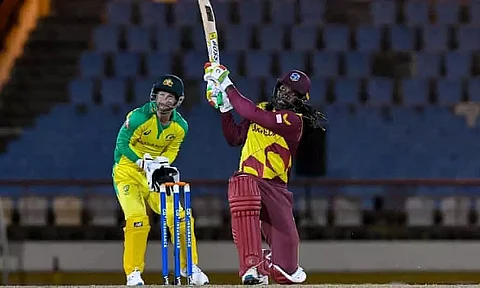 Chris Gayle blasts West Indies to T20 series win over Australia