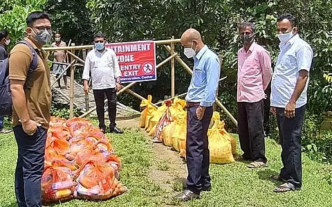 Remote village Karjanbasti in Cachar district declared containment zone