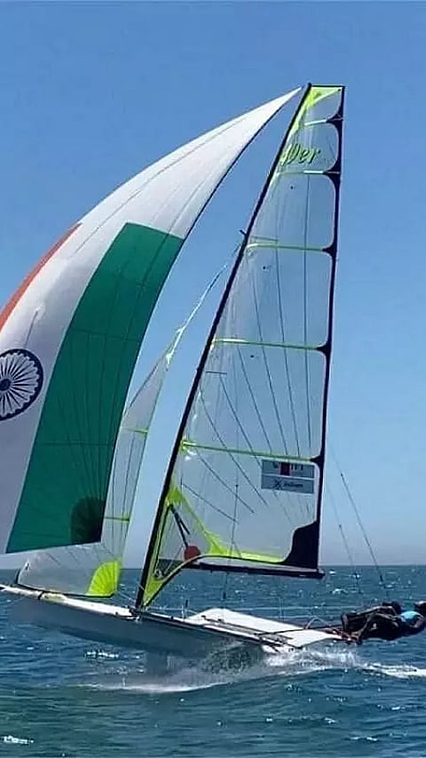 INDIAN SAILING PLAYERS ON TOKYO OLYMPICS 2021