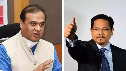 Assam CM Himanta Biswa Sarma-Meghalaya CM Conrad Sangma Meet on July 23 in Shillong