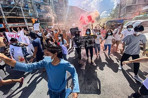 Myanmar junta urged to free protesters, journos, restore media licenses