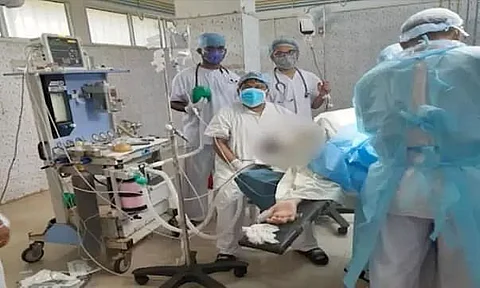 30 Kg Ovarian Tumour Removed from 16-Year-Old Girl in Assam Medical College & Hospital (AMCH)