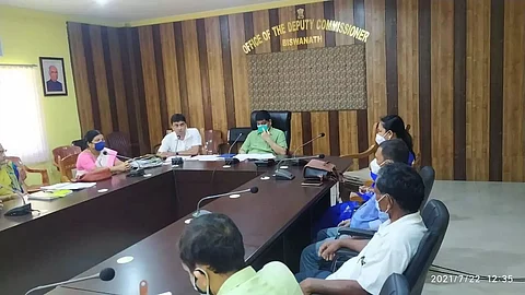 Biswanath district to expedite the issuance of land pattas to forest dwellers