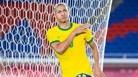 Brazil's Richarlison scores hat-trick against Germany