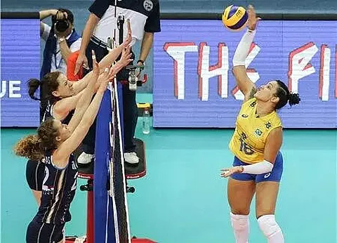 Brazil begin brightly in volleyball
