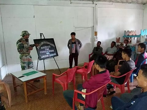 Assam Rifles conducted lecture on water conservation at Laki, Mizoram