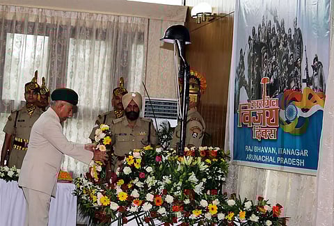 Arunachal Pradesh Governor BD Mishra pays tribute to Kargil martyrs