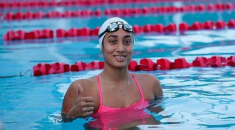 Swimmers Srihari Nataraj and Maana Patel disappoint in 100m backstroke