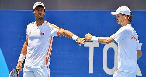Dutch tennis player Jean-Julien Rojer tests positive for Covid-19 at Tokyo Olympics