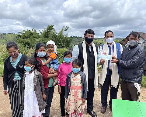 Conrad K. Sangma participates in community-led programmes across Mawkyrwat