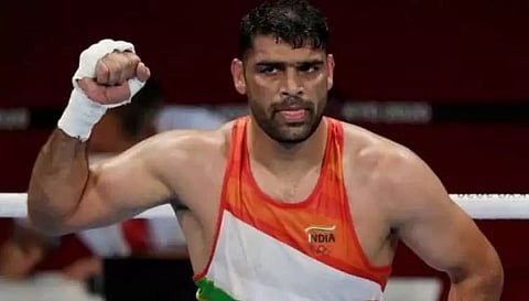 Indian boxer Satish Kumar makes it to last 8 at Tokyo Olympics