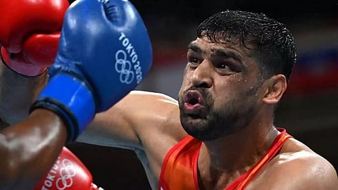 India's challenge in men's boxing ends Satish bows out in quarters