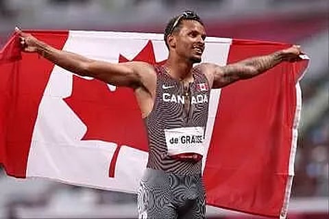 Andre de Grasse wins 200m gold
