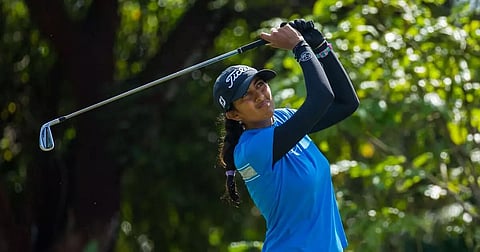 Indian golfer Aditi Ashok remains in hunt at halfway stage