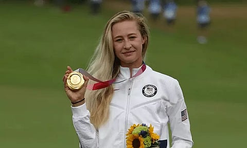 Nelly Korda: Golf's latest gold medallist from a sporty family