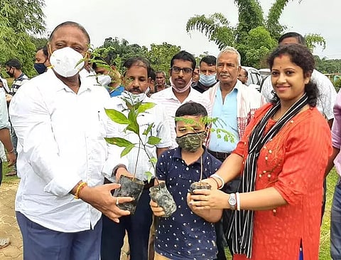 Forest Minister Parimal Suklabaidya lauds 9-year-old Abhinab Deb's initiative