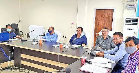 Deputy Chief Minister Chowna Mein holds review meeting on activities of ArSRLM