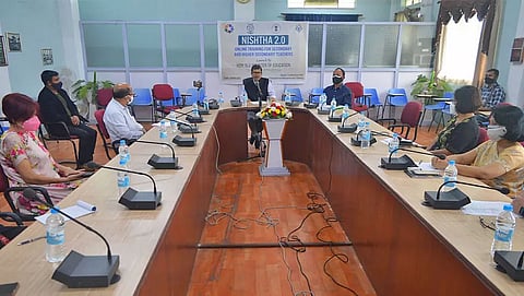 Education Minister L. Rymbui launched training programme for teachers of Meghalaya