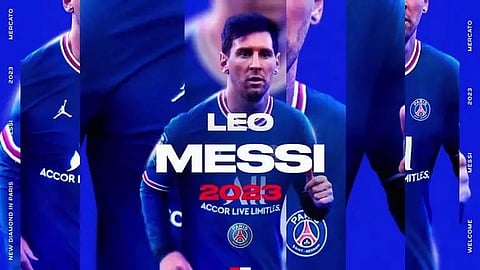 Six-time Ballon d'Or winner Lionel Messi joins PSG in two-year deal !