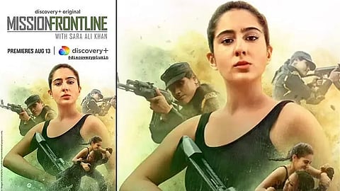 Bollywood Actress Sara Ali Khan unveils her 'Veerangana' look