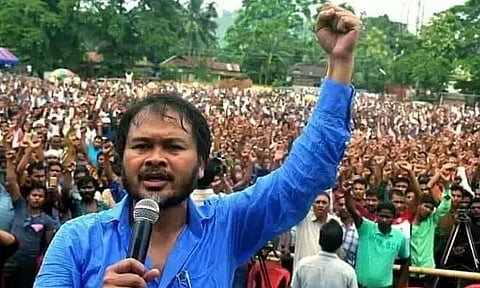 Raijor Dal not to be part of Opposition which includes AIUDF: Akhil Gogoi